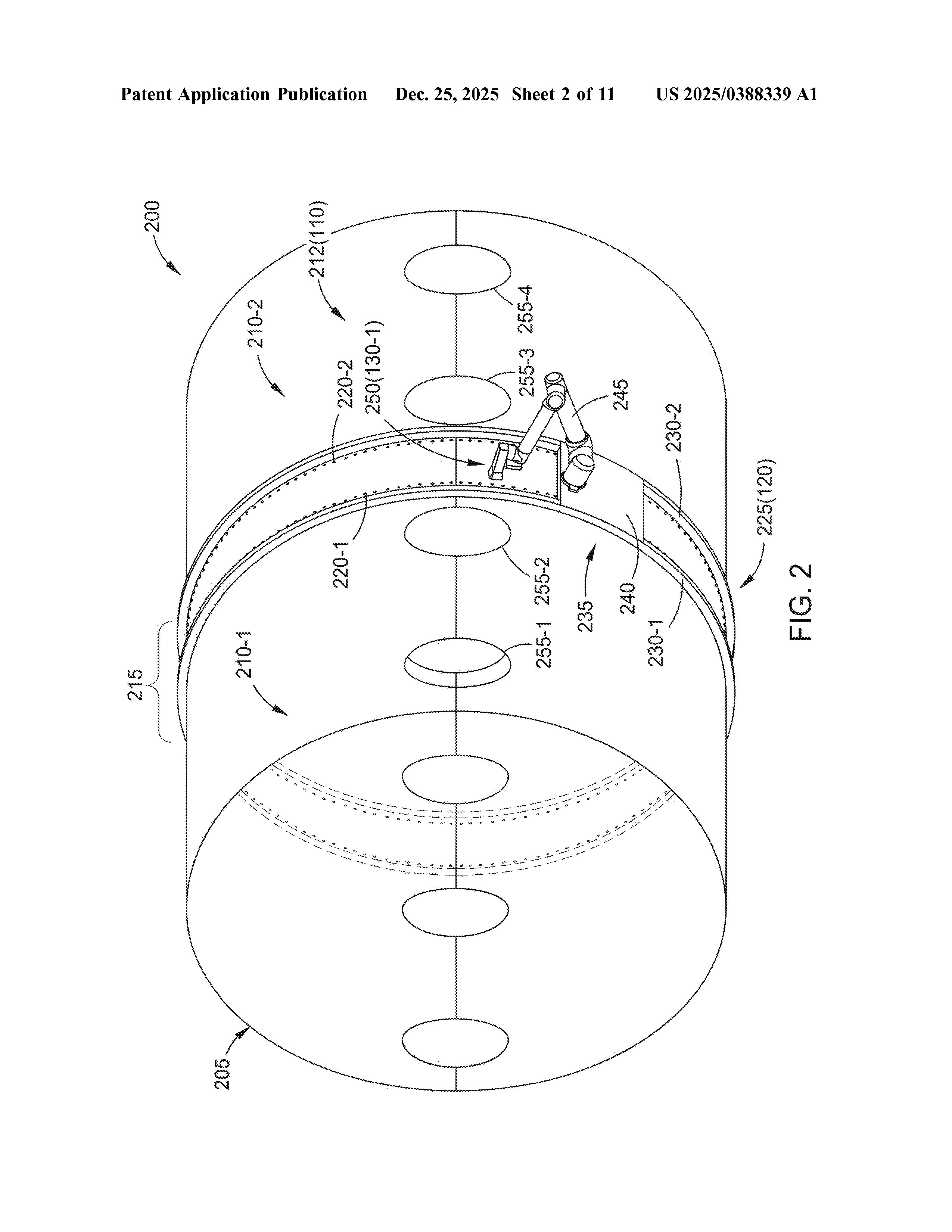 Patent diagram showing multimodal inspection system